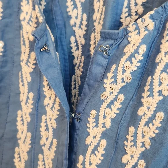 🎉Soft Surroundings Embroidered Dress - size M - Picture 3 of 8